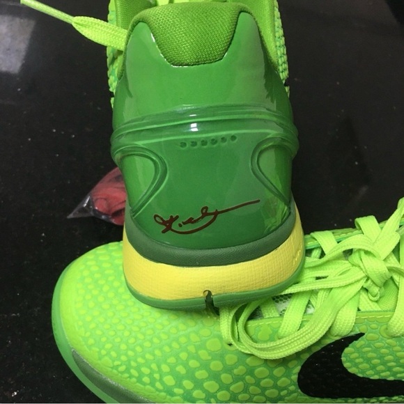 Nike Kobe 6 Protro “GRINCH” green hornet - Picture 5 of 6